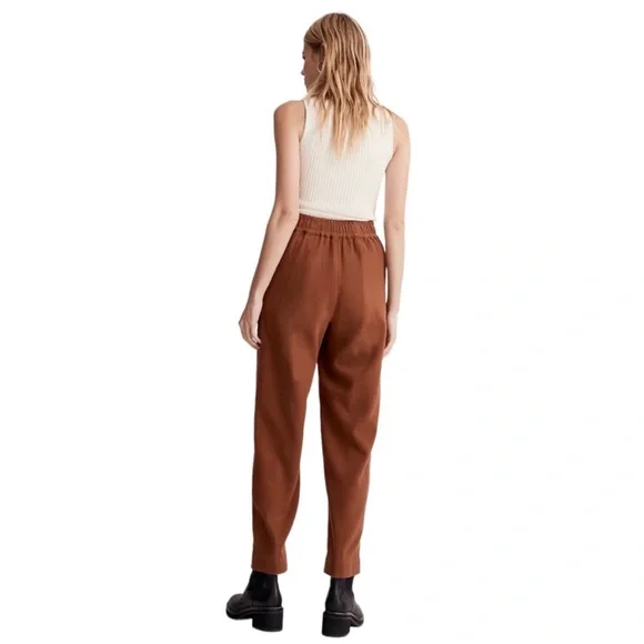 Madewell Huston Pull-On Tapered Pants size Large - Picture 3 of 9